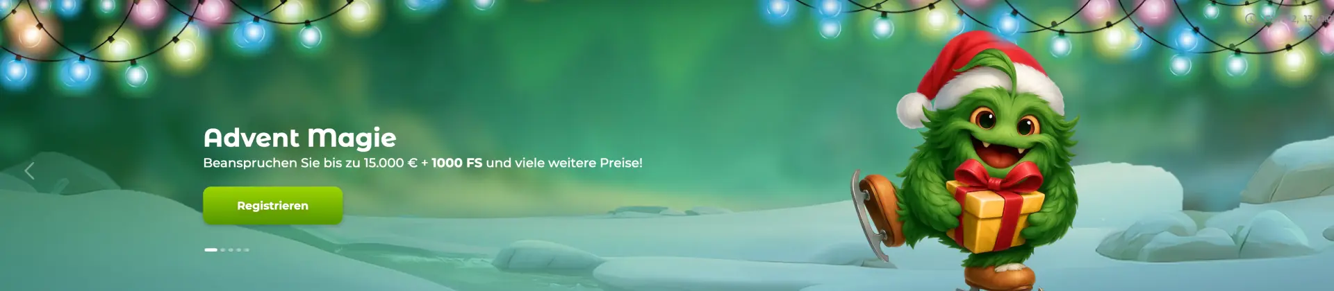 Erhalten Sie 1200 € + 220 FS als Willkommensbonus